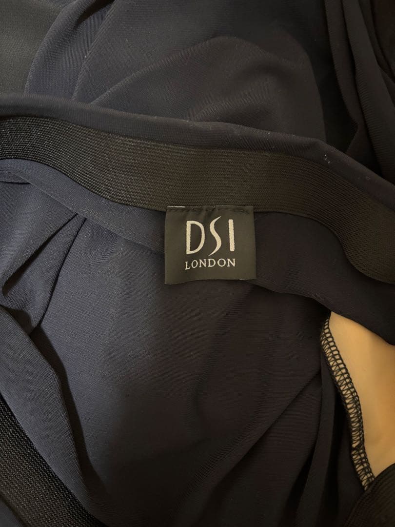 DSI イギリス製 社交ダンスラテンスカート アシンメトリーフリルスカート