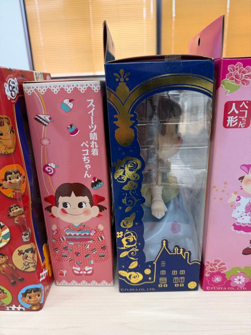 ペコちゃん人形 5体セット