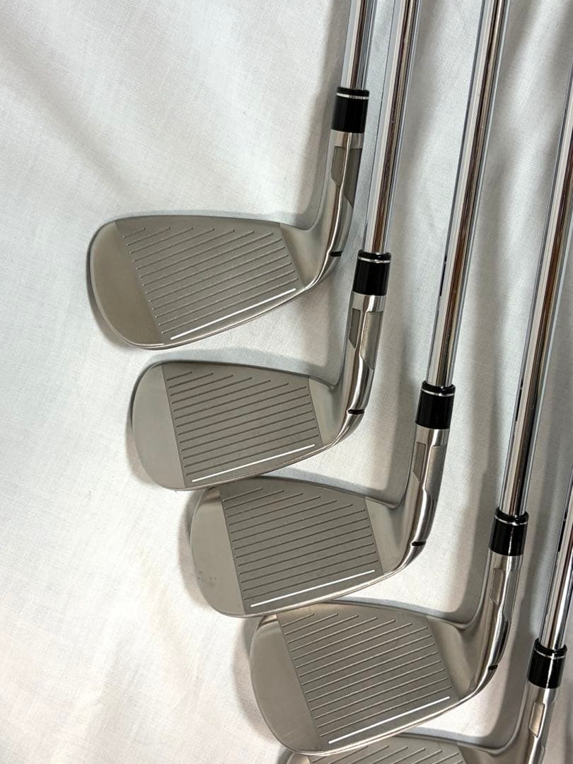 【極美品】ステルス アイアン スチールS テーラーメイド6本セット（6〜AW）