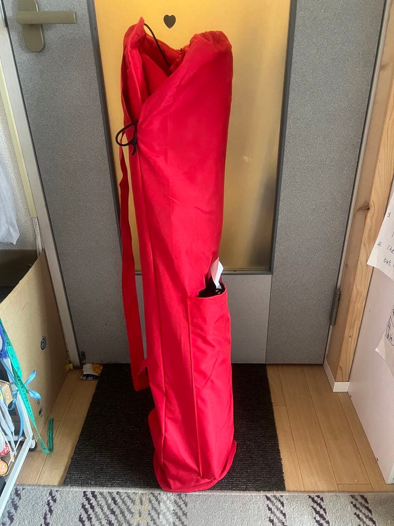 折りたたみ ポータブル ハイチェア トレー付き シートベルト付き レッド