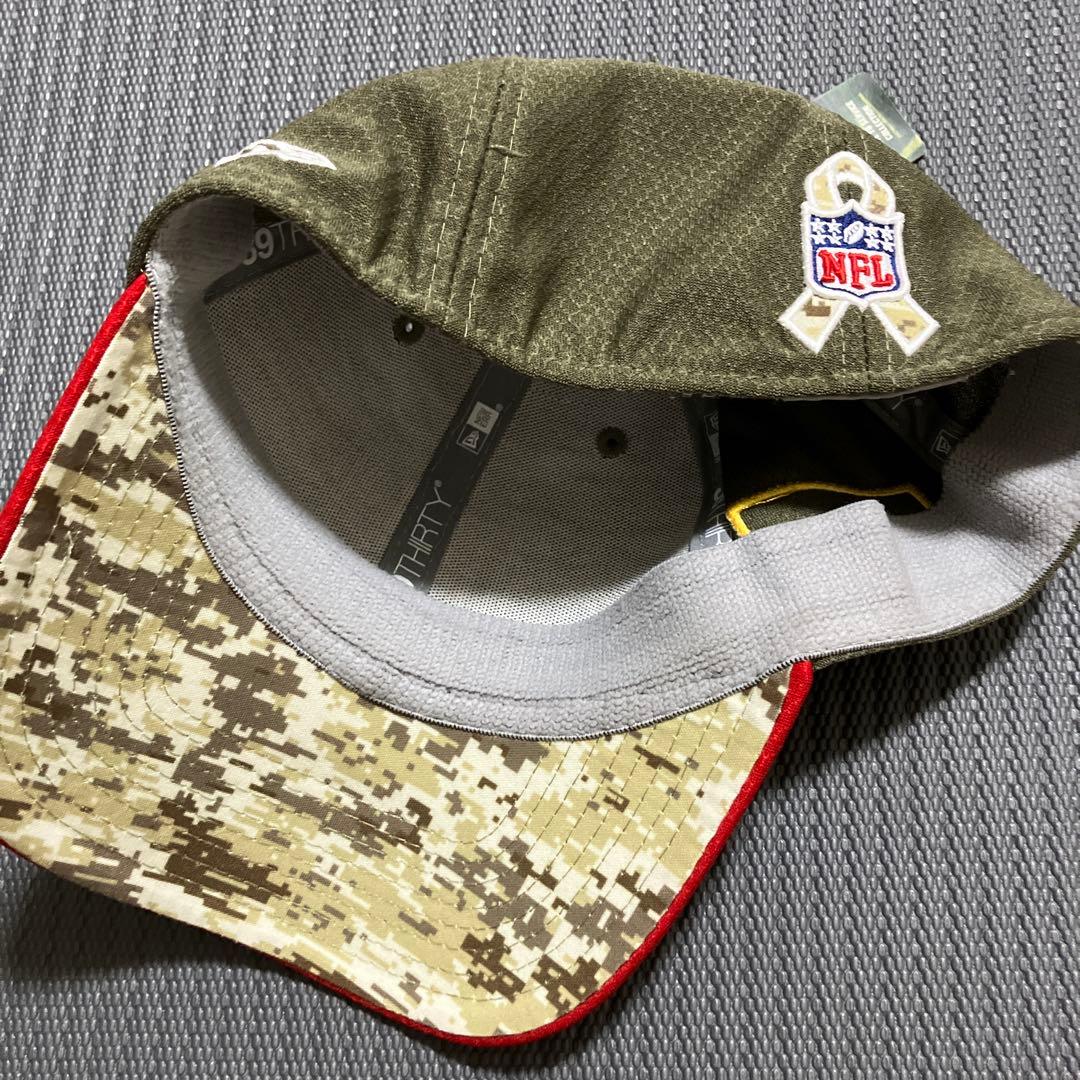 NFLニューヨークジャイアンツ　ニューエラ　限定デザインキャップ　未使用　M-L