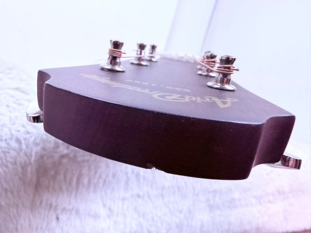 超美品 Aria AF-201 アコースティックギター 新品付属品多数 ケース付