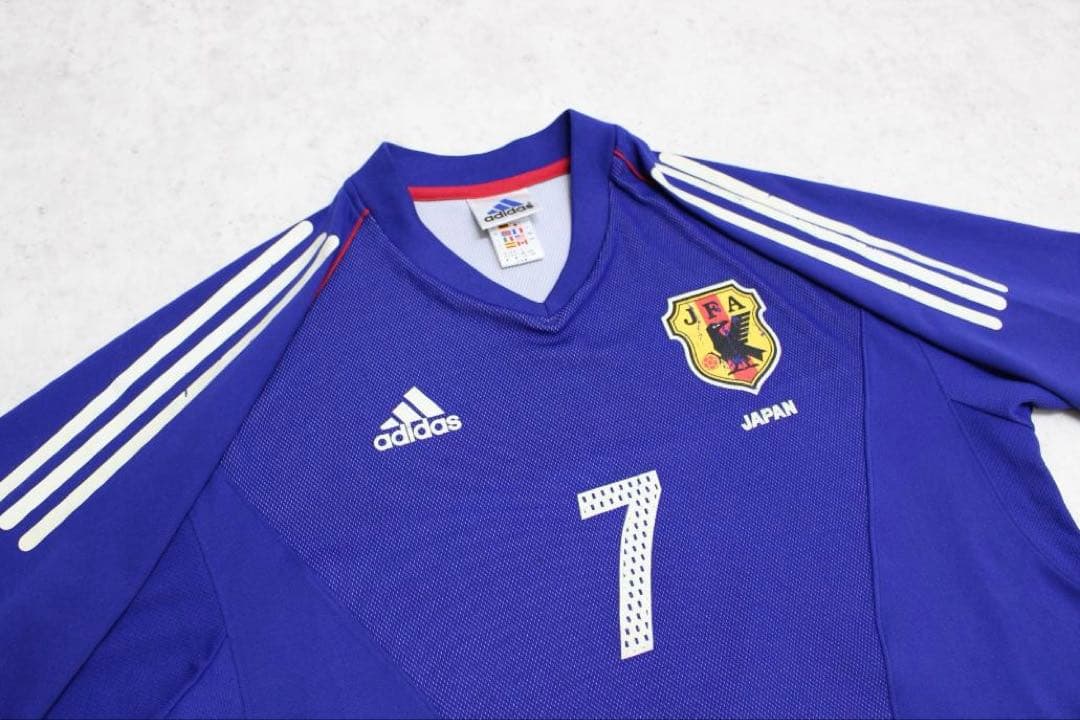 正規品　メンズL　アディダス　2002　日本代表　日韓W杯　中田　ユニフォーム