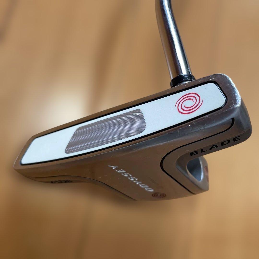 オデッセイ 　ホワイトスチール　2ボール　パター　34インチ