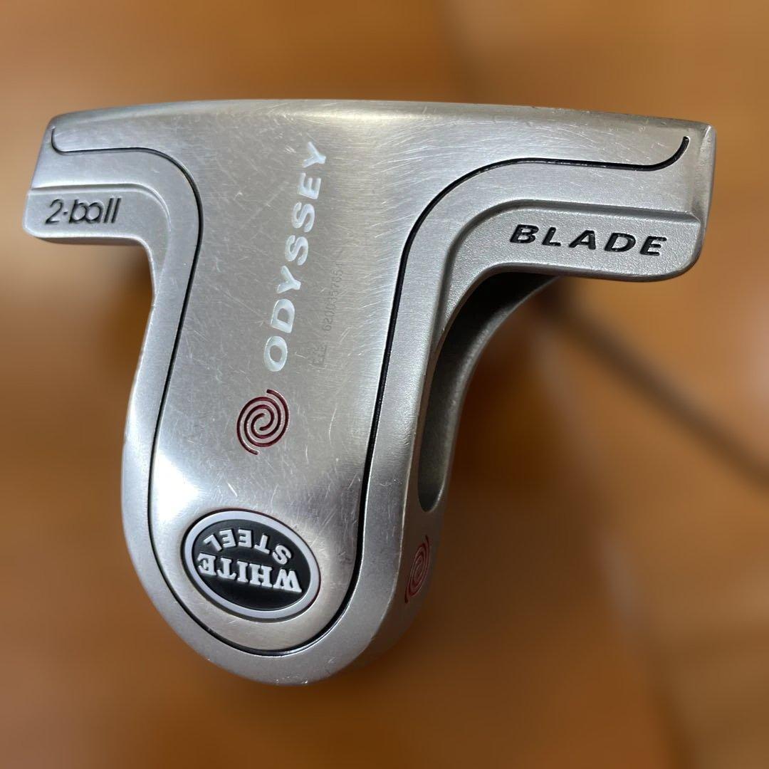 オデッセイ 　ホワイトスチール　2ボール　パター　34インチ