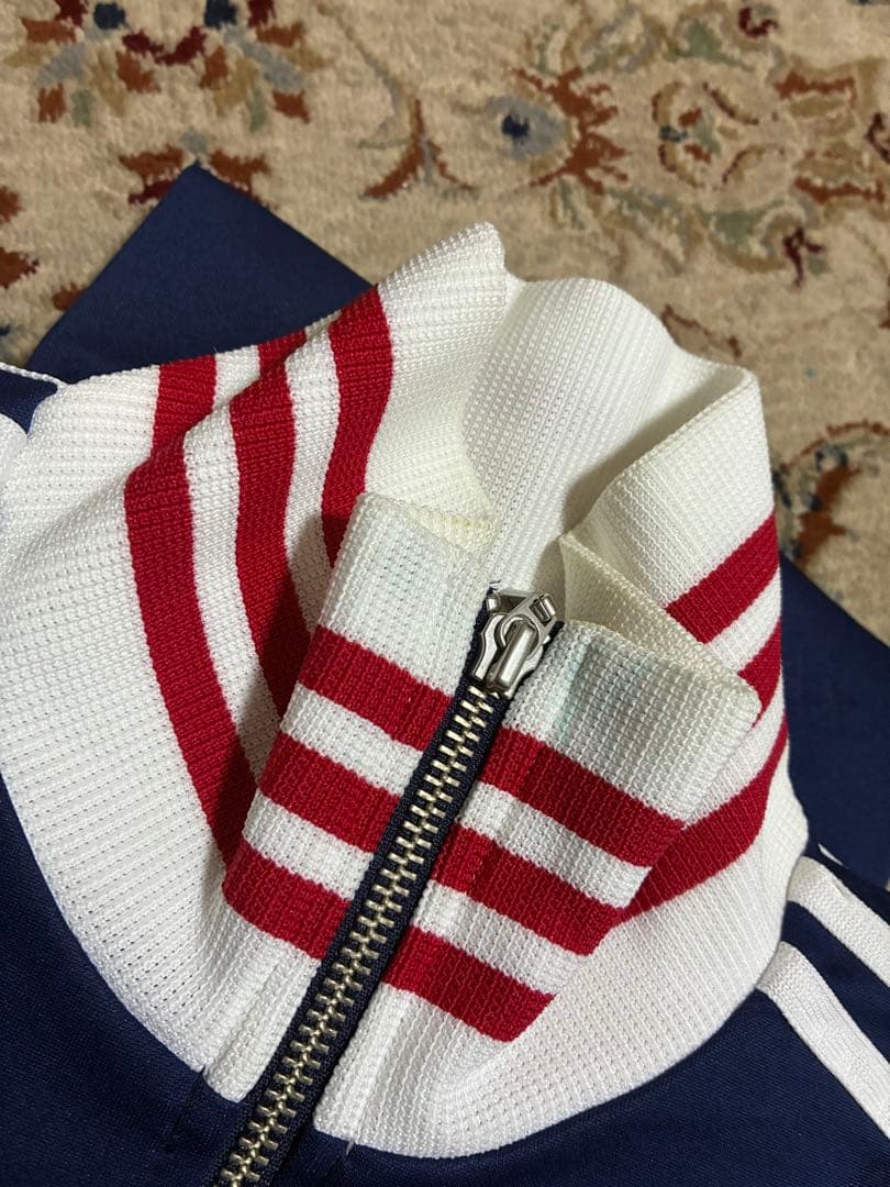 【美品】adidas アヤックス・トラックジャケット90s・万国旗タグ・非売品