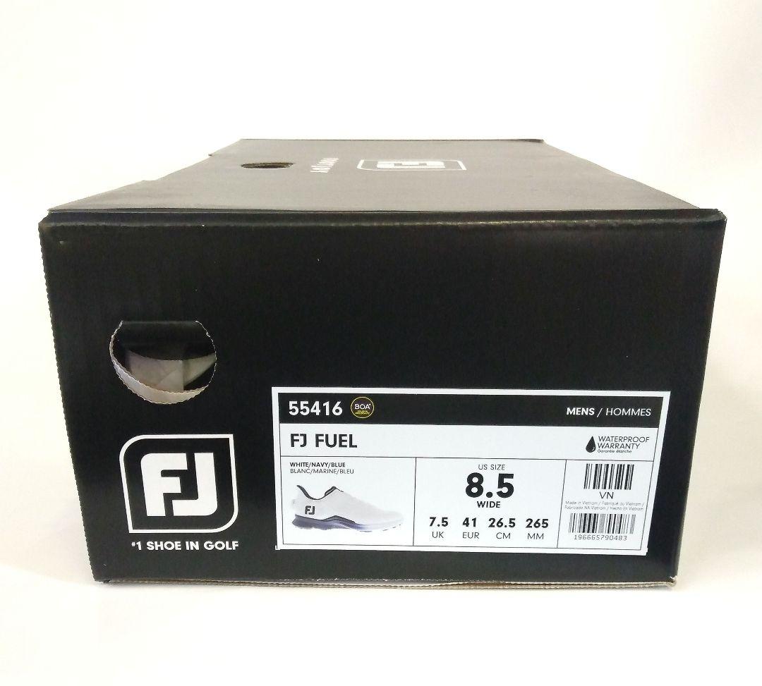 新品未使用　フットジョイゴルフシューズ FJ FUEL 26.5㎝　スパイクレス