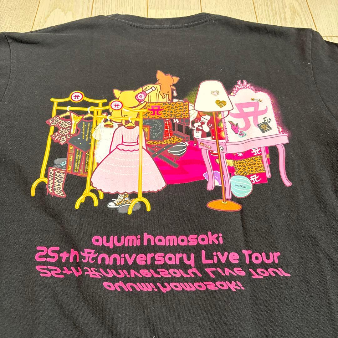 【美品】 浜崎あゆみ 25周年 会場限定 ayupan Tシャツ XXL