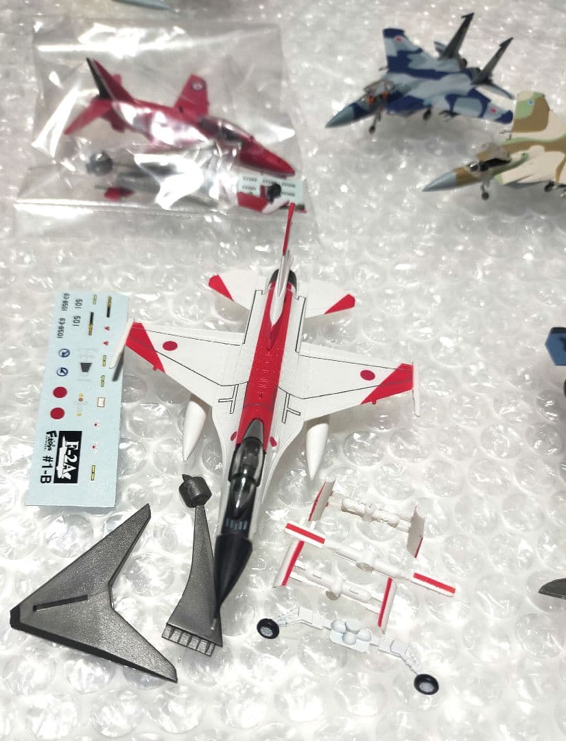 航空自衛隊など9〜10cm程 戦闘機 まとめ売り