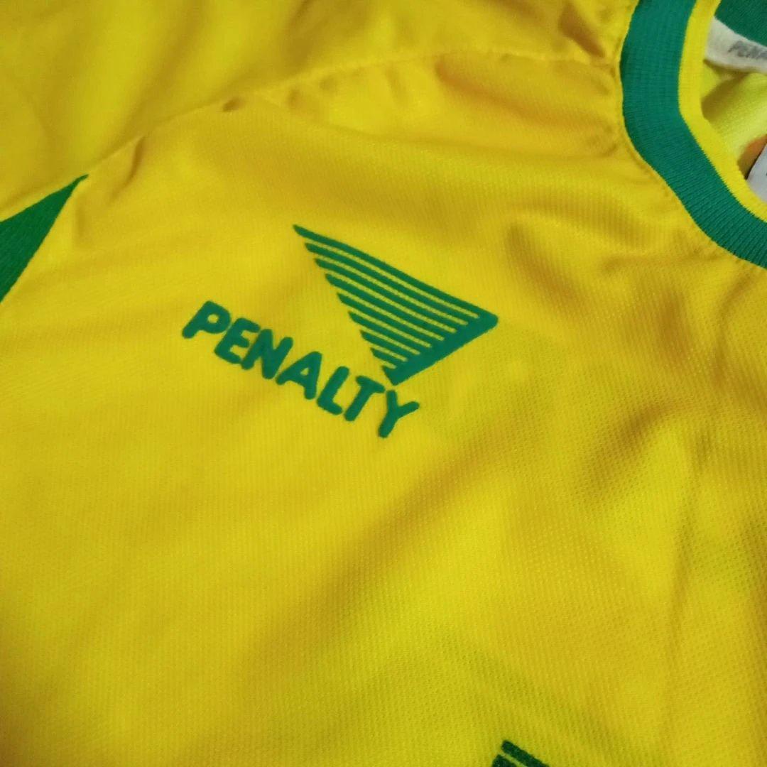 現地ブラジル購入!美品《PENALTY 》製★フットサルブラジル代表ユニホーム★