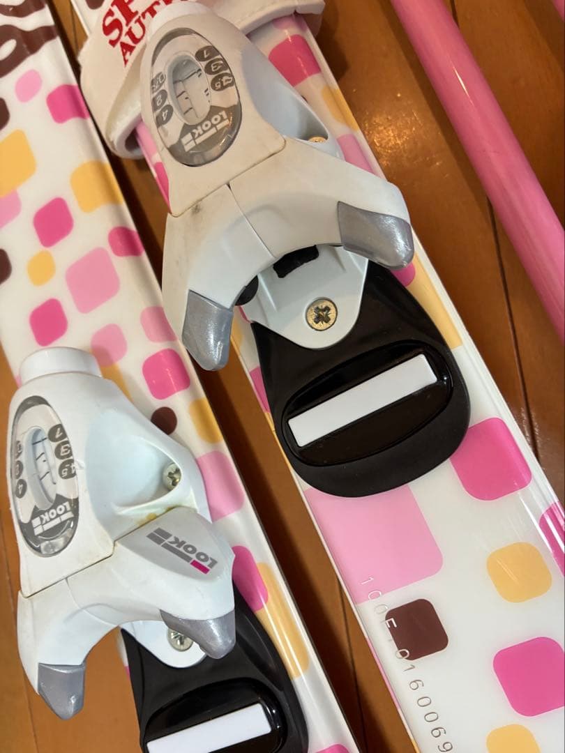 美品 子供用スキーセット板106、靴20.0cm 身長100〜120cm用