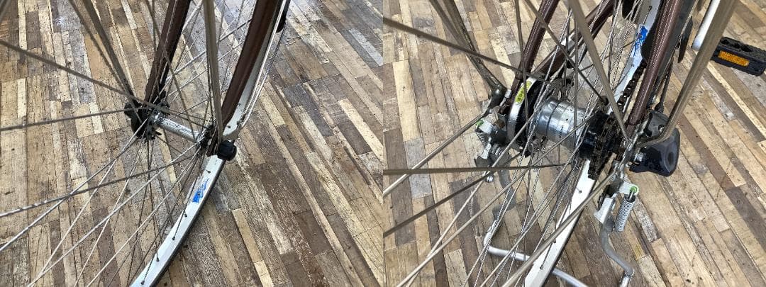 ナタ送料込パナソニック ビビ・L・押し歩き 26インチ 電動アシスト中古車