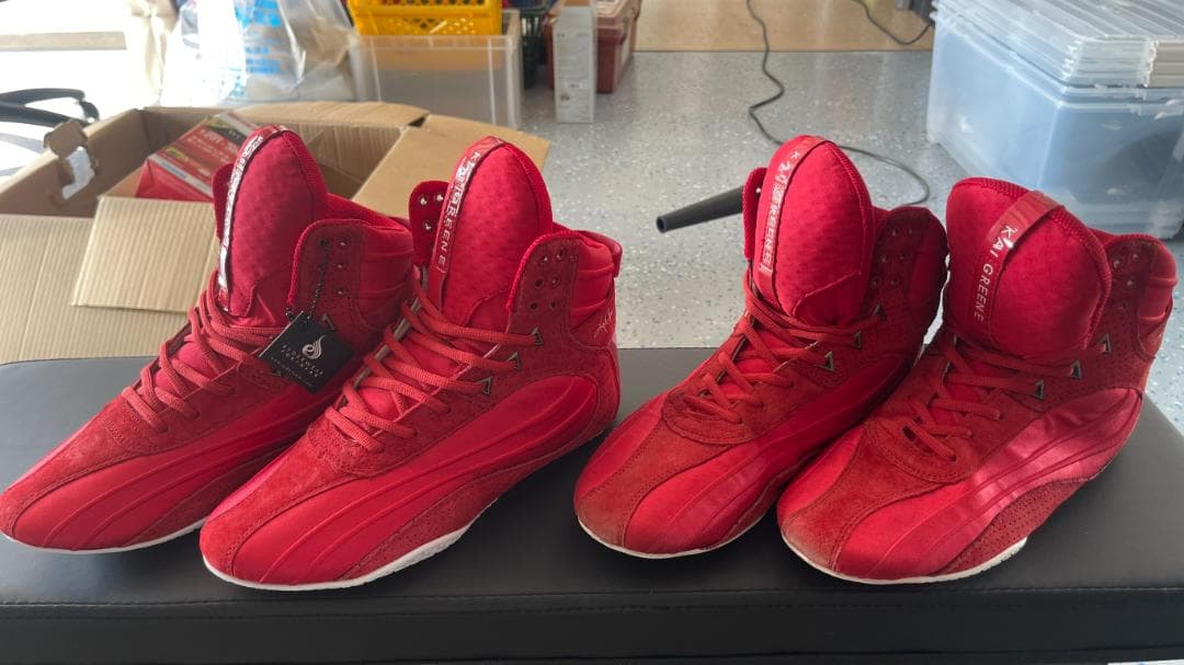 ウエイトトレーニング RYDERWEAR KAI GREENE SIGNATURE D-MAK RED