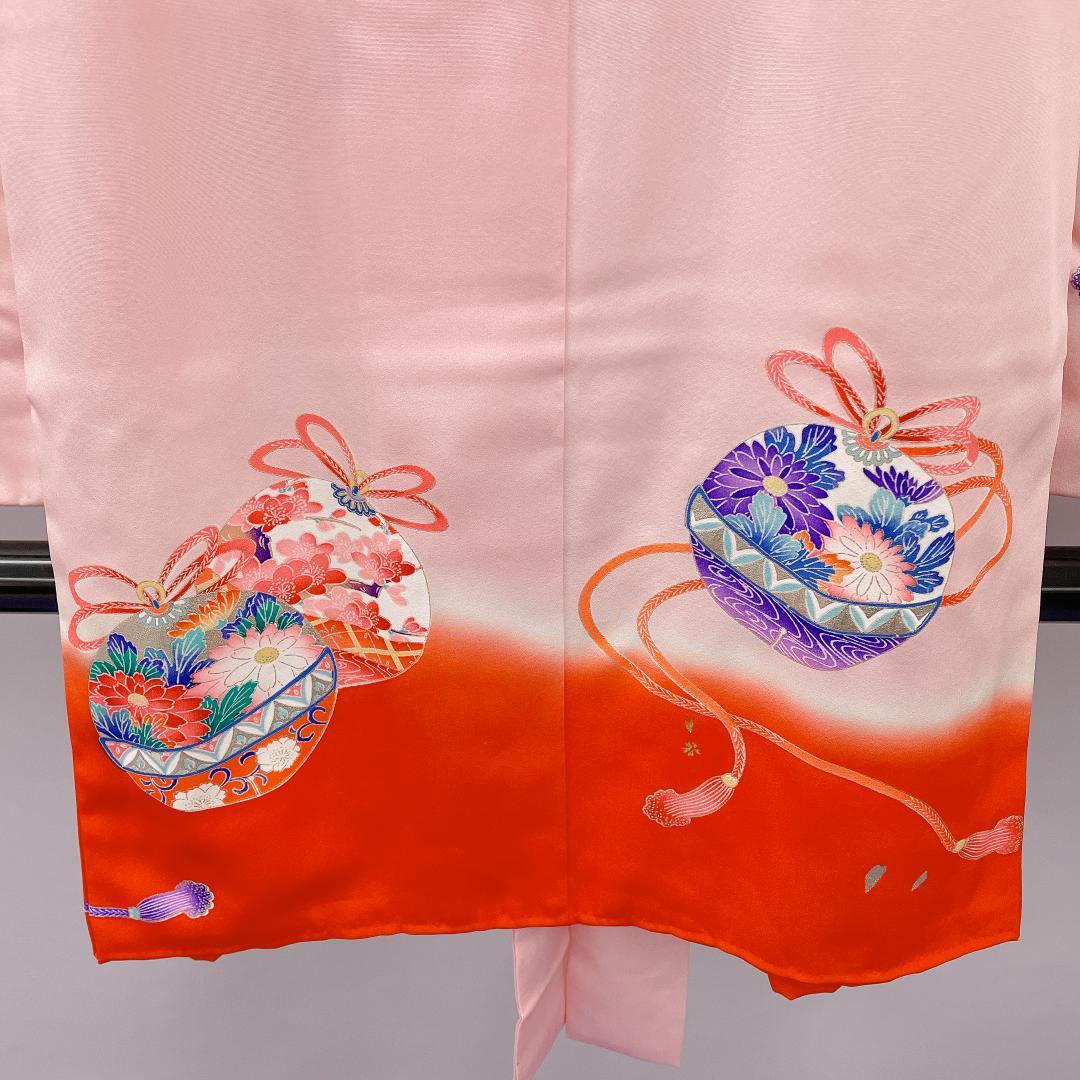 Ｙ★4034★ 子供着物 七五三 女の子 四つ身 単品
