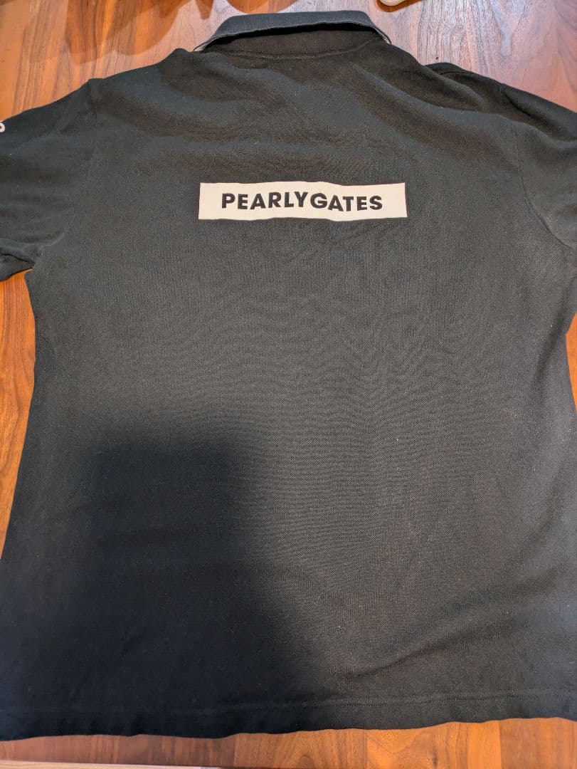 PEARLY GATES 黒 ポロシャツ PG 1989