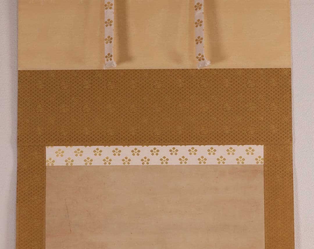 【模写】日本画 菅公御尊像 菅原道真 在銘 春翠 紙本 掛軸 合箱 MB230