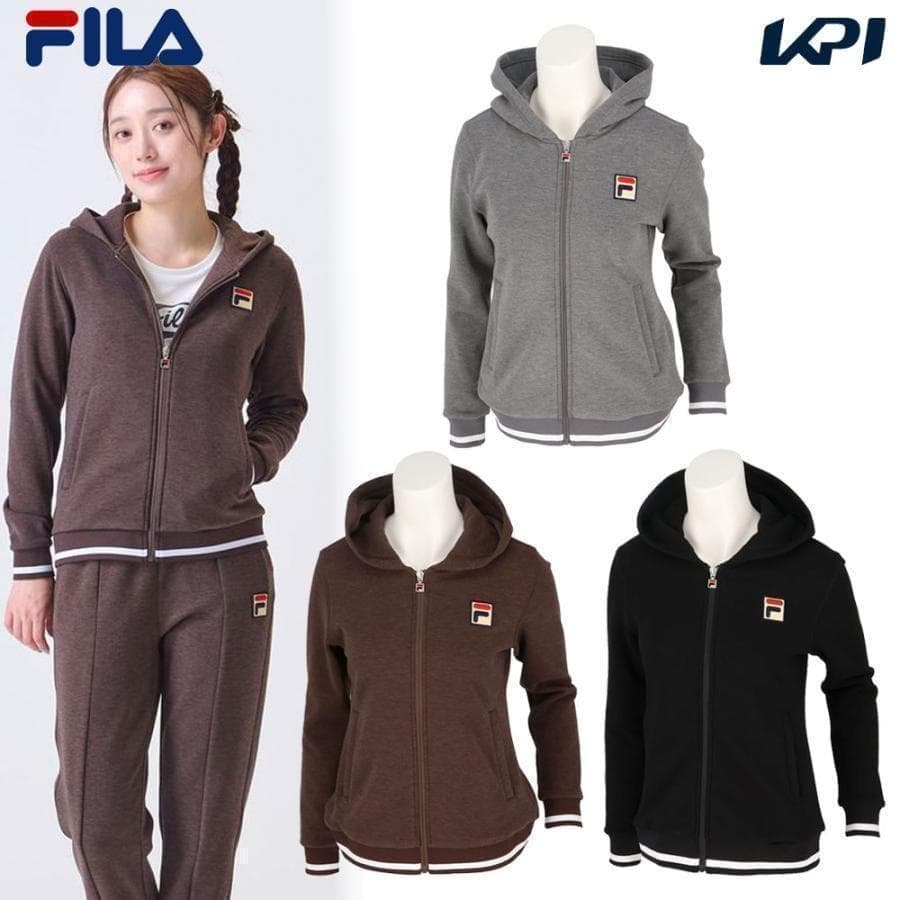FILA　テニスウェア　レディース　フルジップパーカー　S【新品】グレー　フィラ
