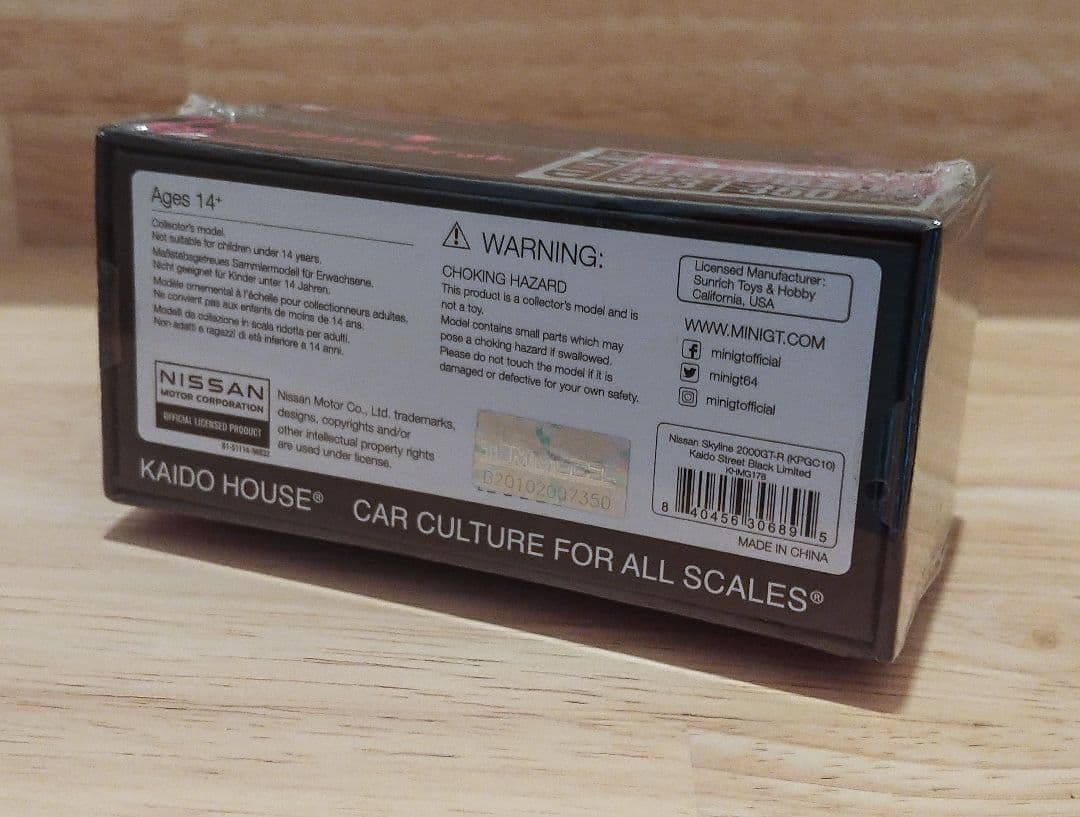ミニカー BLKLTD Kaido house 2000GT-R KHMG178