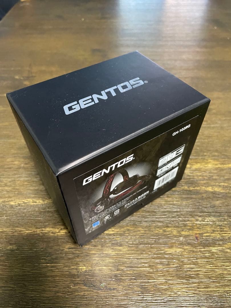 新品未使用　GENTOS GH-103RG ヘッドライト USB充電式