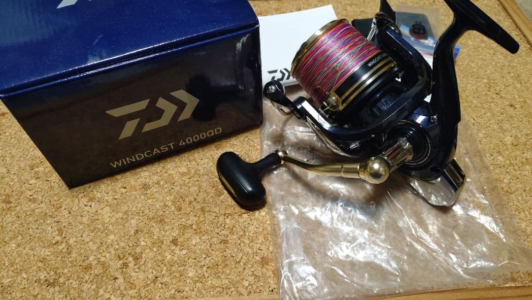 DAIWA WINDCAST 4000QD 　一度使用　ダイワ　ウィンドキャスト