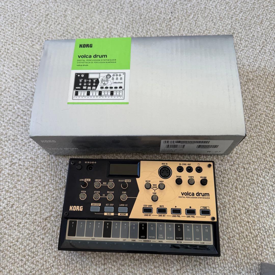 鍵盤楽器 KORG volca drum