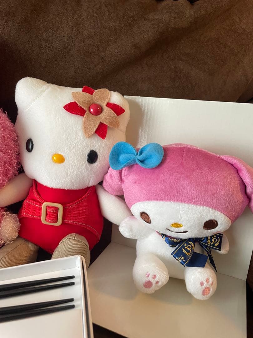 ハローキティ　マイメロ　ぬいぐるみ　平成　レトロ　サンリオ kitty