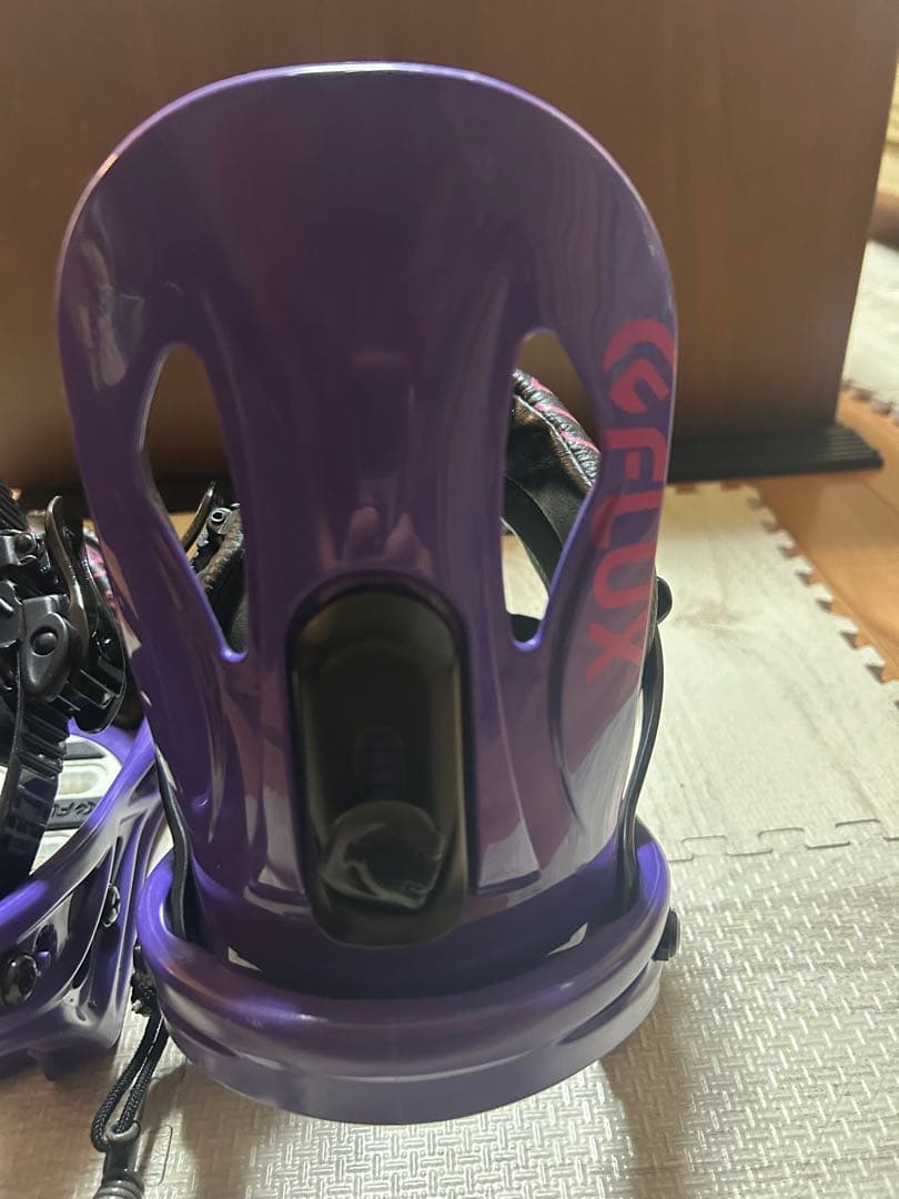FLUX スノーボード ビンディング 紫　M