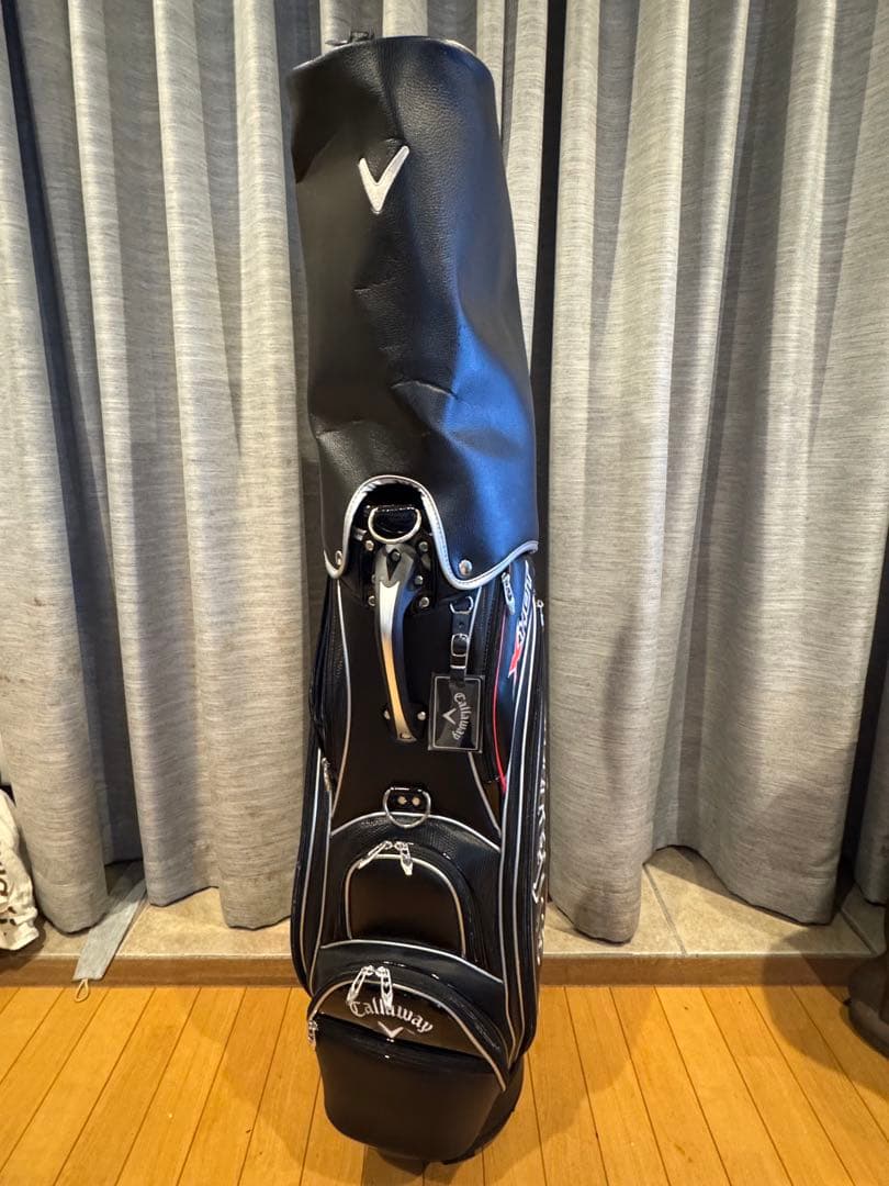 Callaway XHOT ゴルフキャディバッグ ブラック/レッド