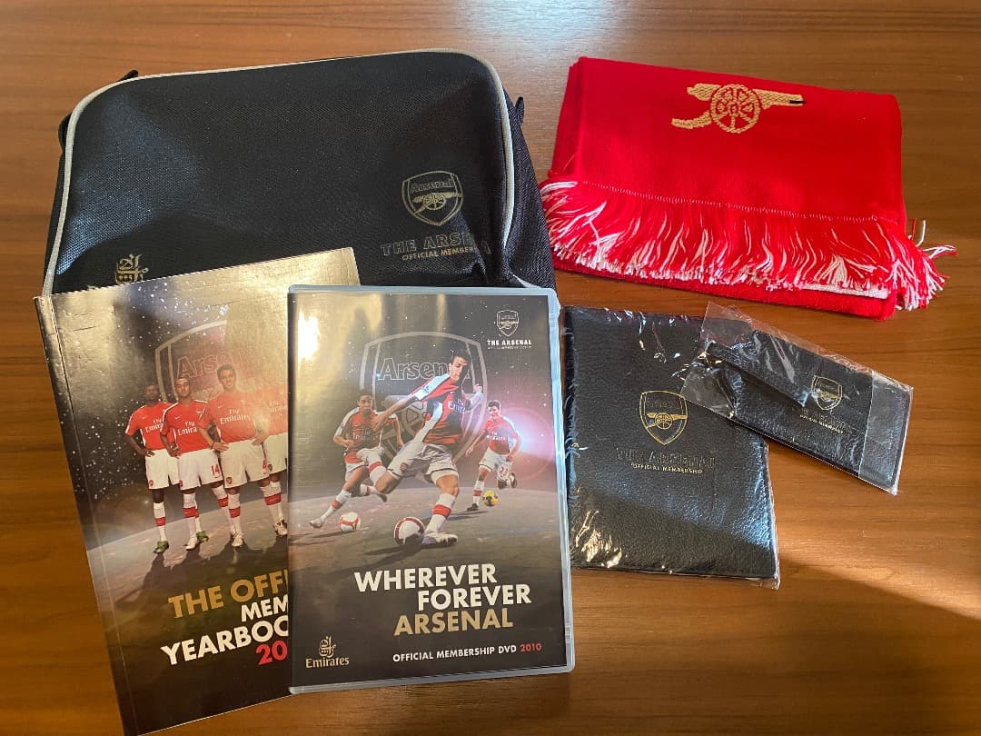 アーセナル ファンクラブ 限定 グッズ ９年Arsenal プレミアリーグ
