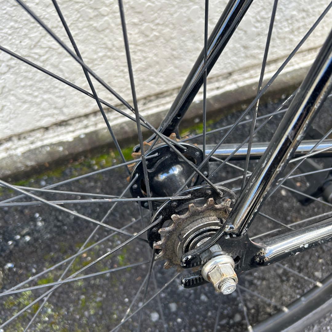 自転車本体 LEADER - Angelino PTG Black size M