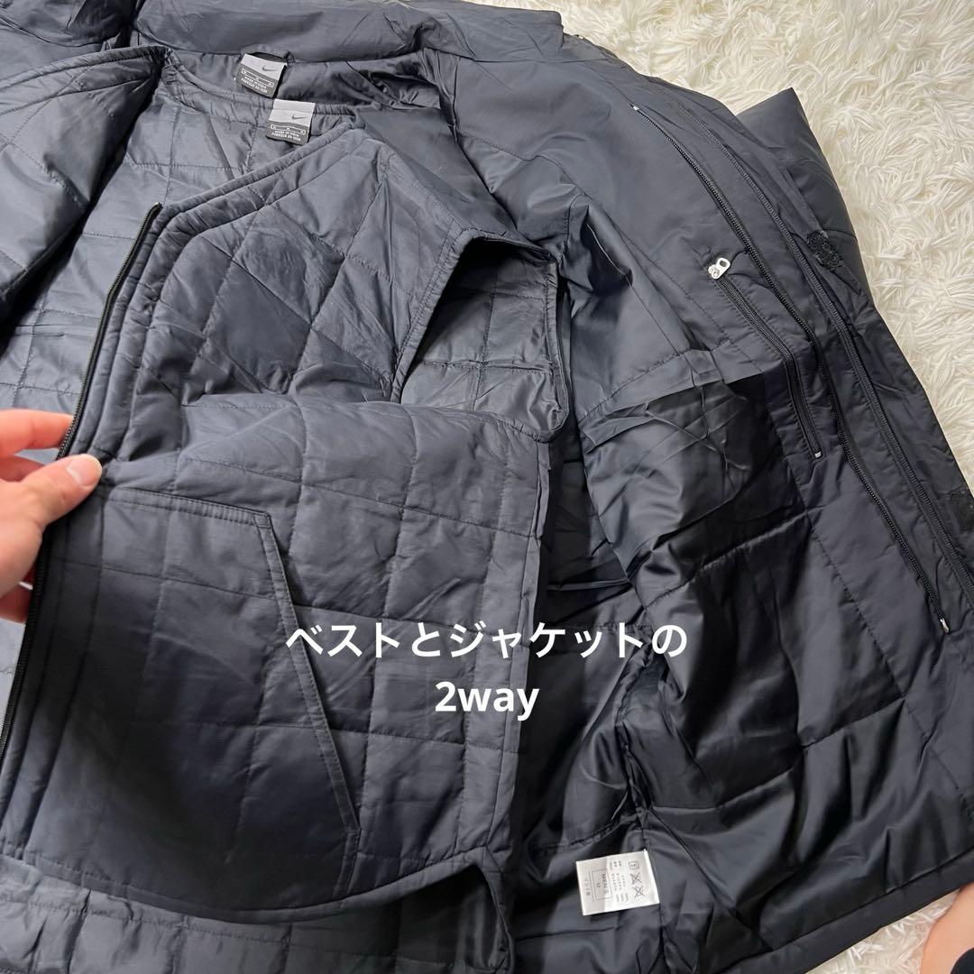 00s 2way NIKE マンチェスターユナイテッド　ジャケット　M ブラック