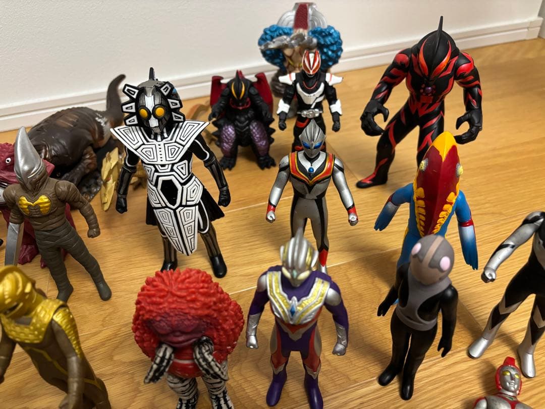 ウルトラマン　ソフビ　まとめ売り　フィギア　50体
