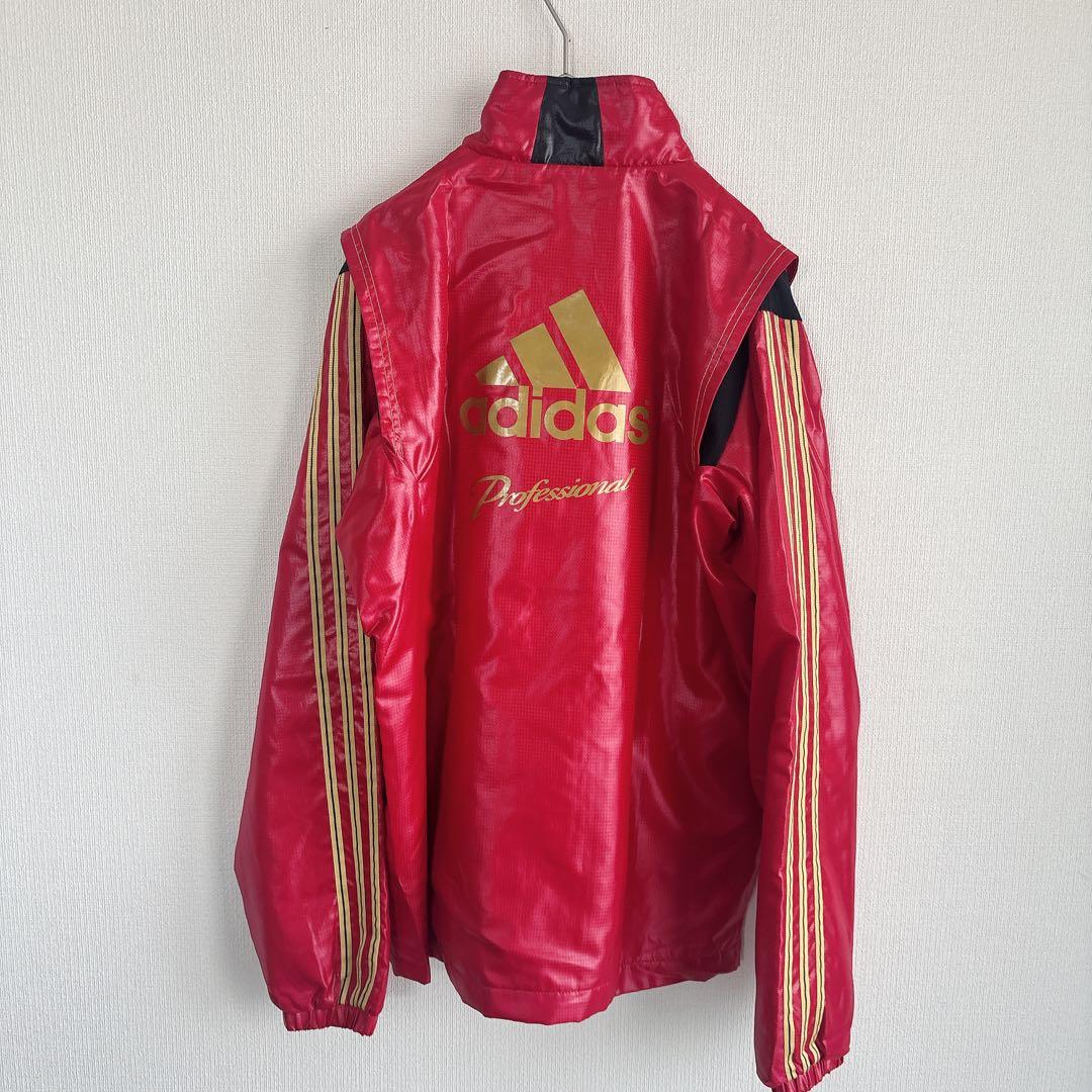 adidas アディダス メンズ レッド ジャケット 【M】