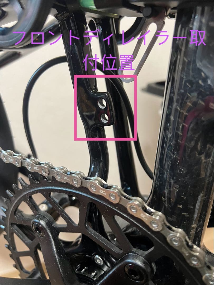 カーボンフレーム 電動変速 Brompton系 折りたたみ自転車 16インチ