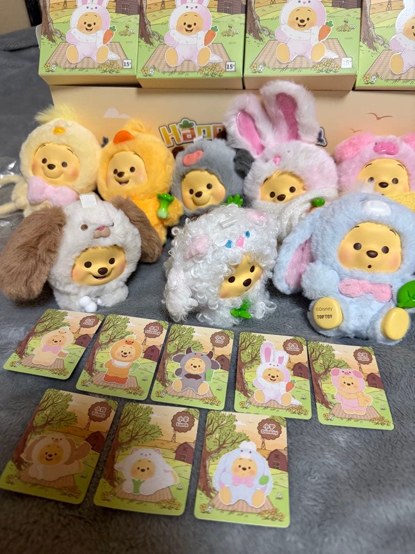 TOPTOY ハッピーファーム　プーさん ぬいぐるみセット　定価19360円