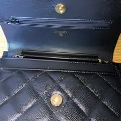ノベルティ チェーンウォレット ブラック