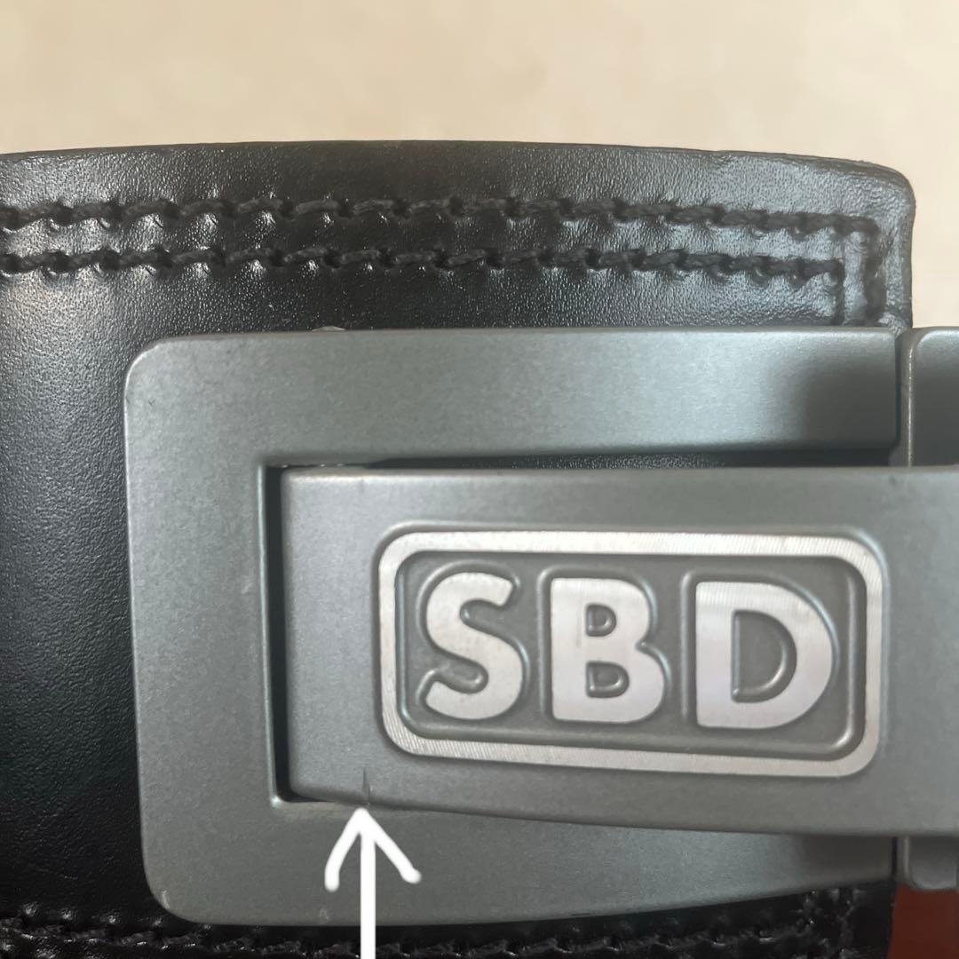 SBD パワーベルト 黒 XSサイズ ウエイトトレーニング パワー リフティング