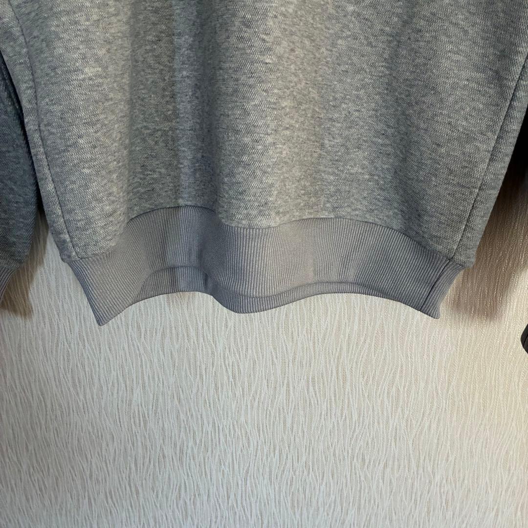 美品 and per se アンパスィ グレー スウェット M ゴルフウェア