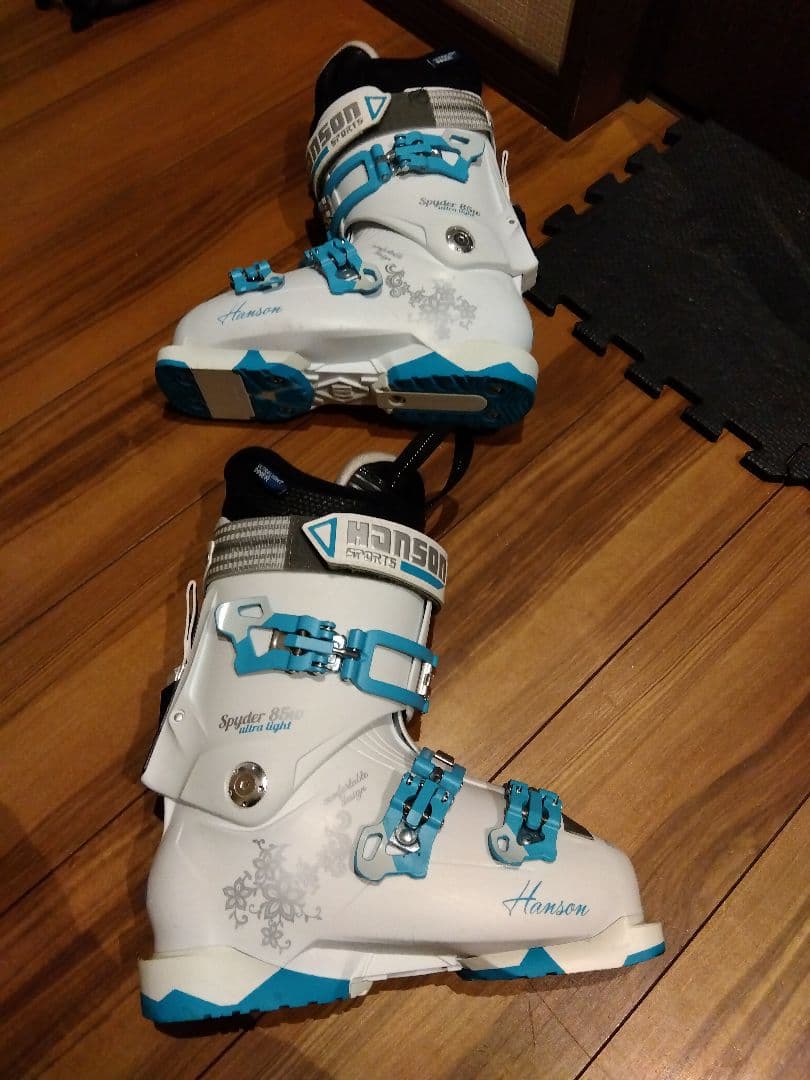超美品【ハイエンド】SALOMON レディース スキーセット メンテ・WAX済✔