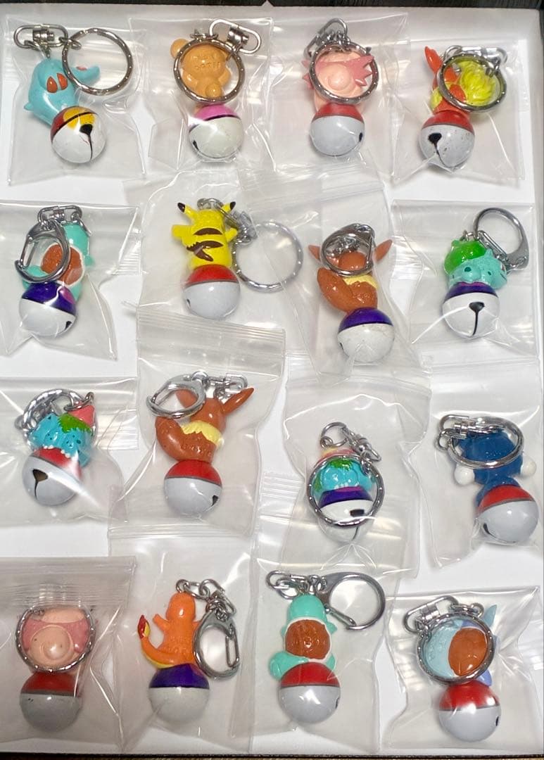 ポケ鈴コレクション16個セットレトロ品 Pokémon 希少 当時物 最終値下げ