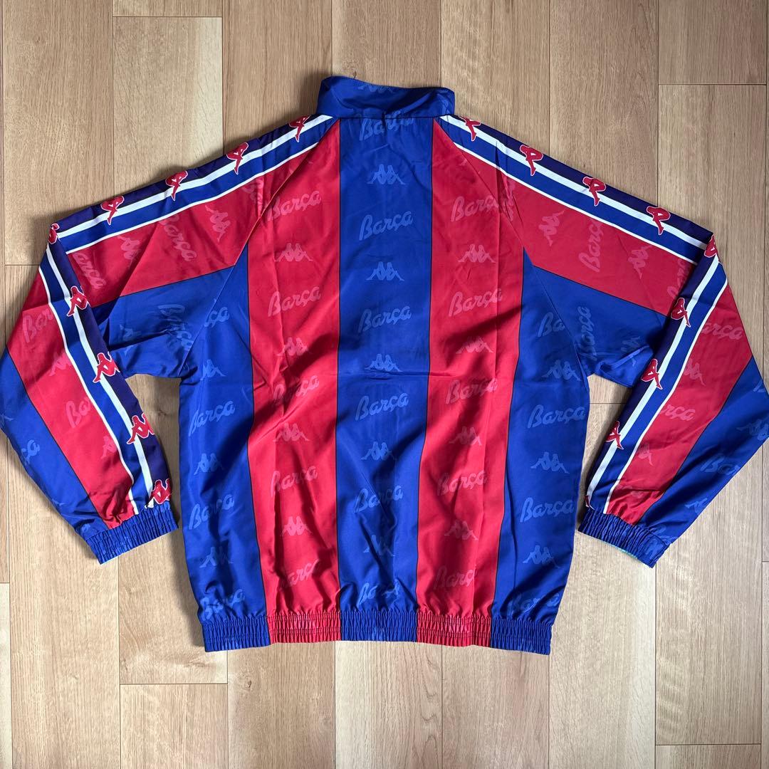 バルセロナ 96年 カッパ ナイロンジャケット リバーシブル