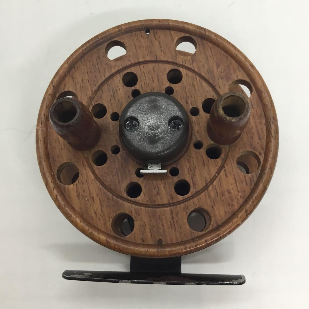 落とし込み木製リール2個セット(中古品)
