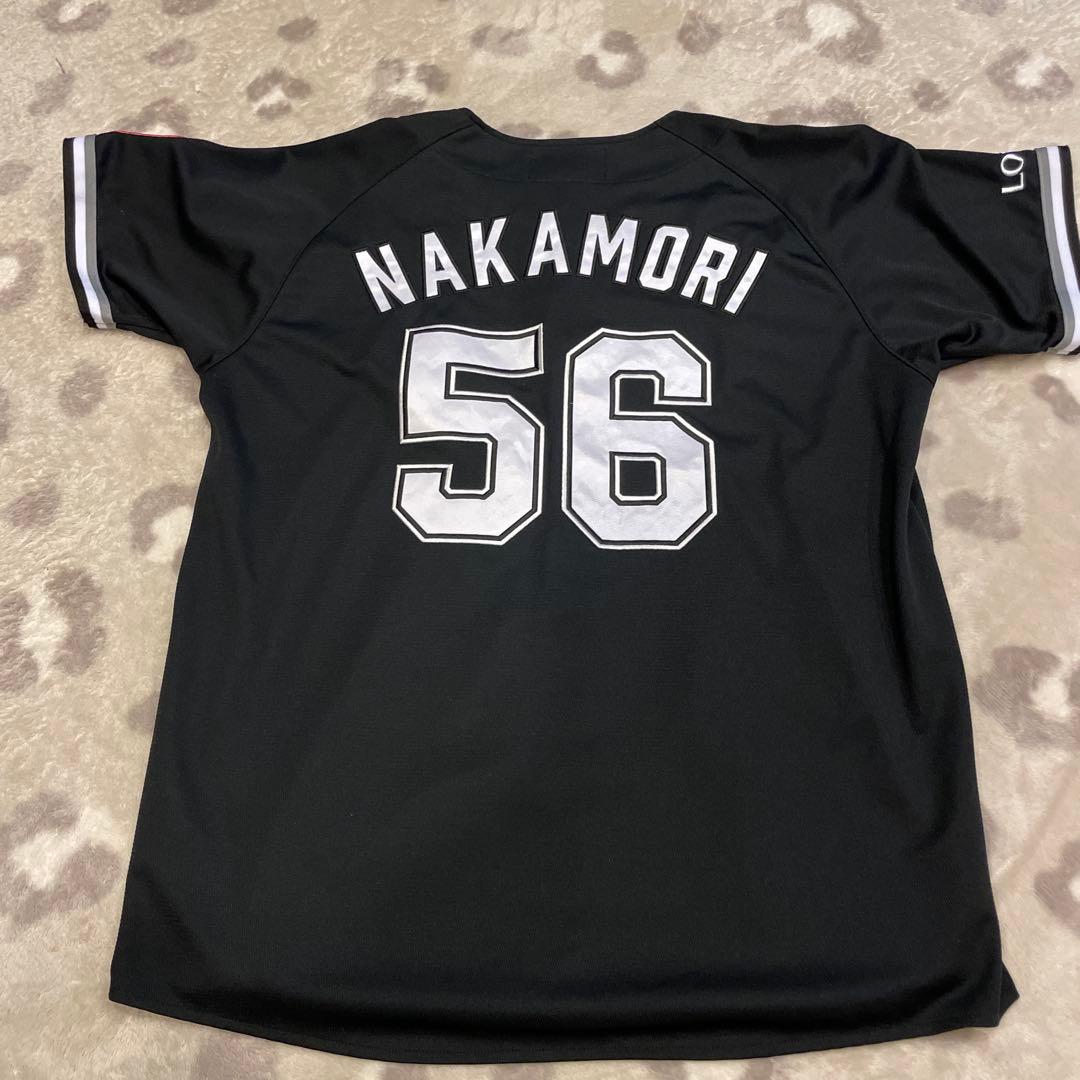 千葉ロッテマリーンズ　中森選手56 ユニフォーム Lサイズ