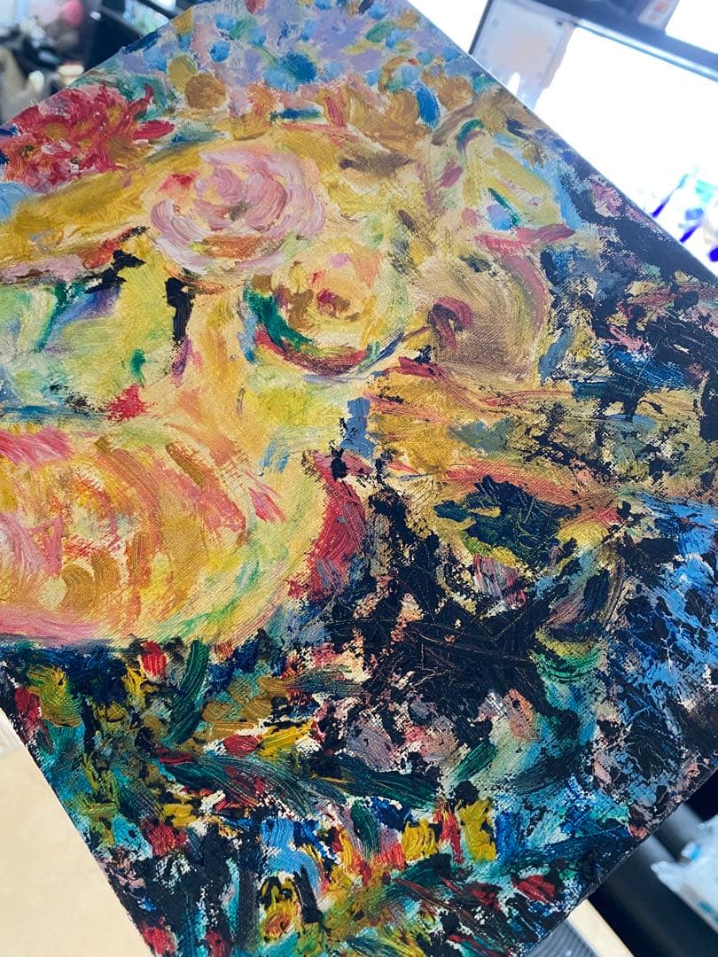 油絵　絵画　油彩　一点物