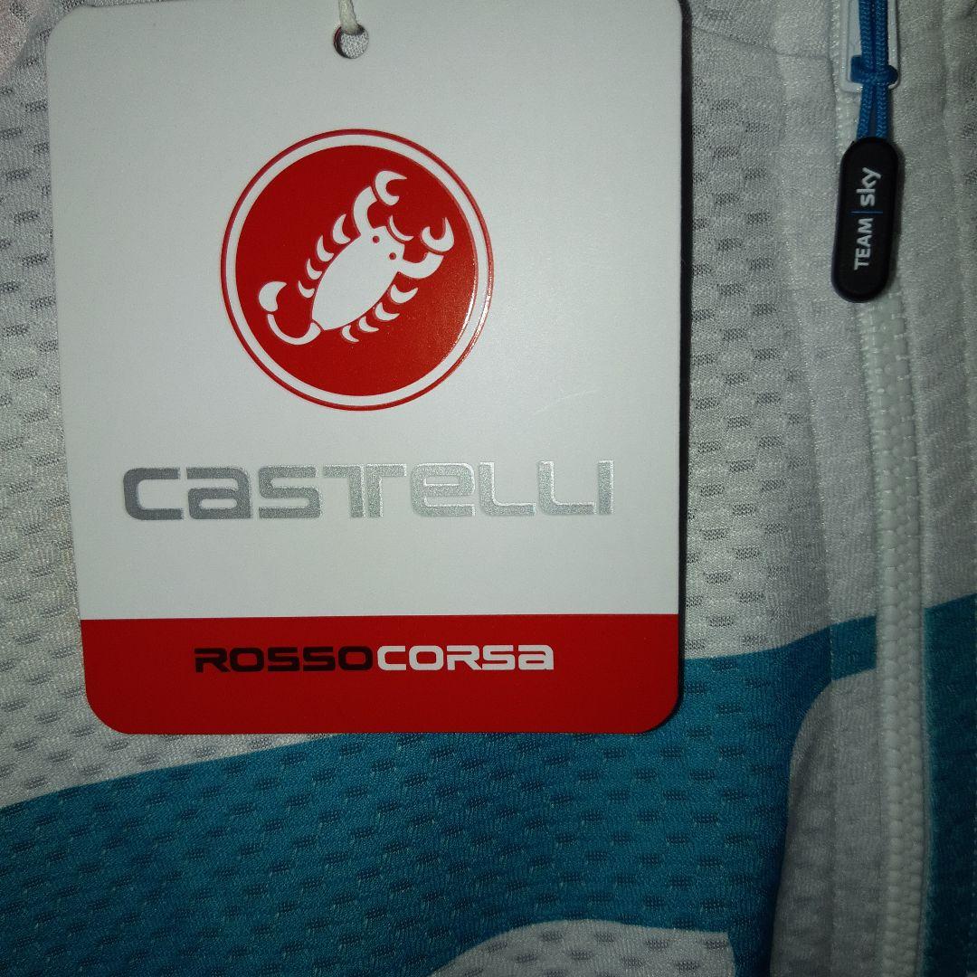 【新品】CASTELLI AERO 5.2 JEREY Mサイズ　※ロゴ染みあり