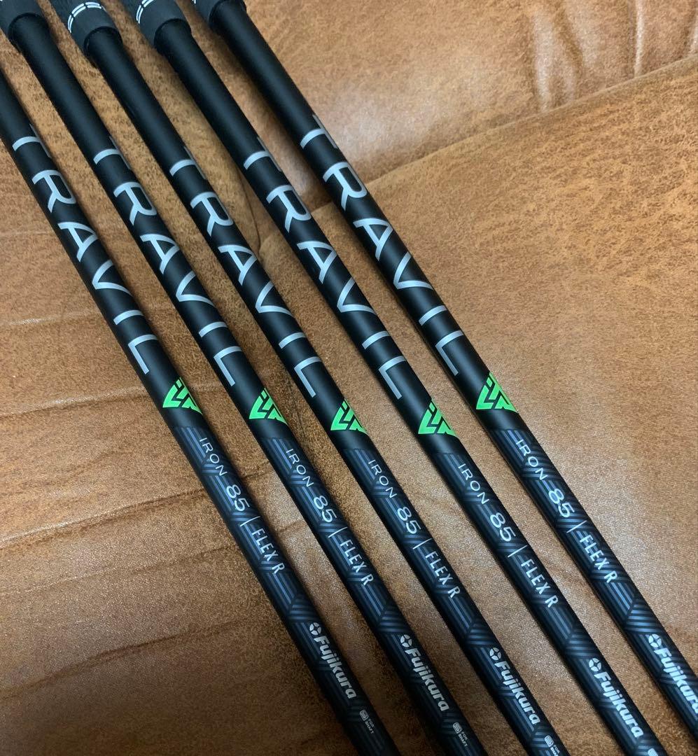 PING ピン i230 アイアン 5本セット 7-U TRAVIL85R 赤橙