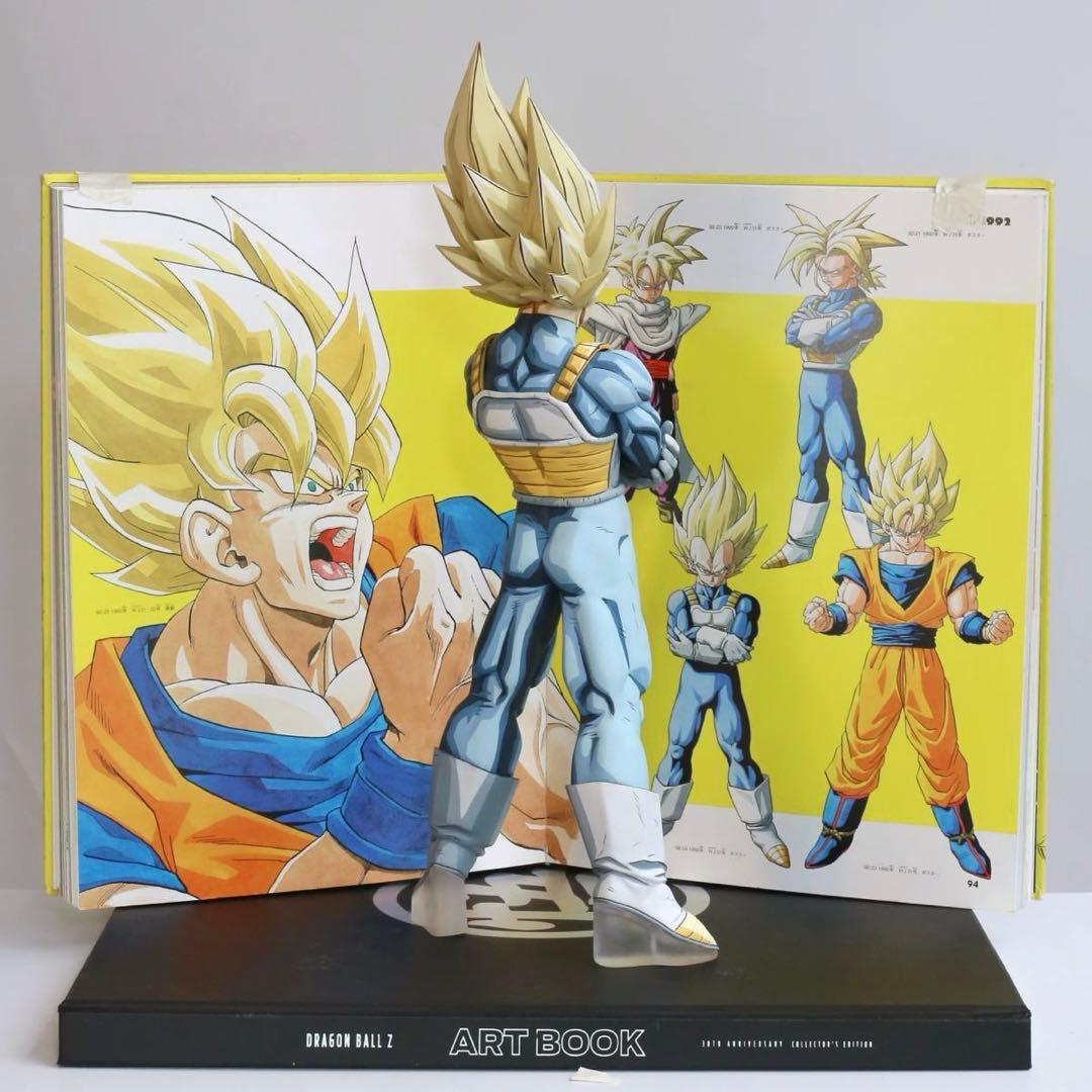 ドラゴンボール 超サイヤ人 ベジータ リペイント 二次元彩色 フィギュア