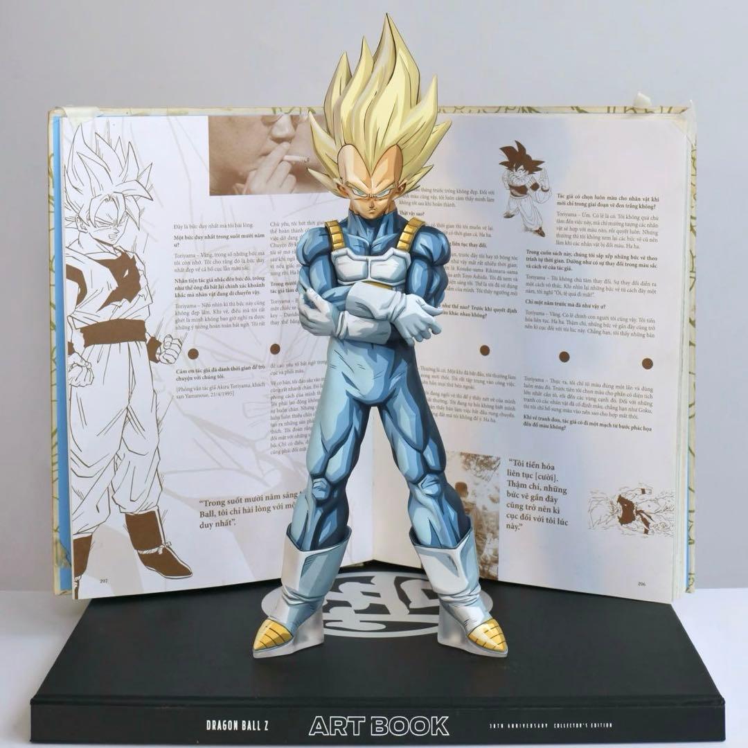 ドラゴンボール 超サイヤ人 ベジータ リペイント 二次元彩色 フィギュア