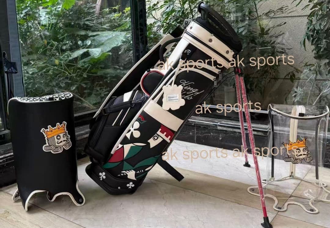 人気柄新入荷●マルボンゴルフキャディバッグ　スタンドバッグ