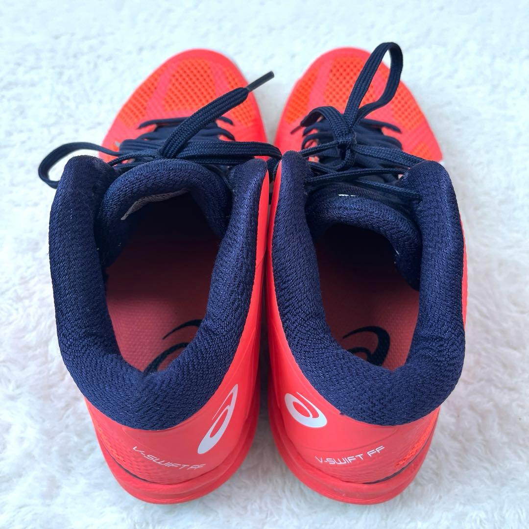 【美品】アシックス ASICS バレーボールシューズ V-SWIFT FF MT